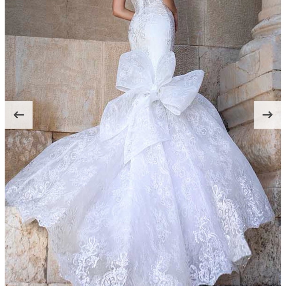 Pnina tornai wedding dress
